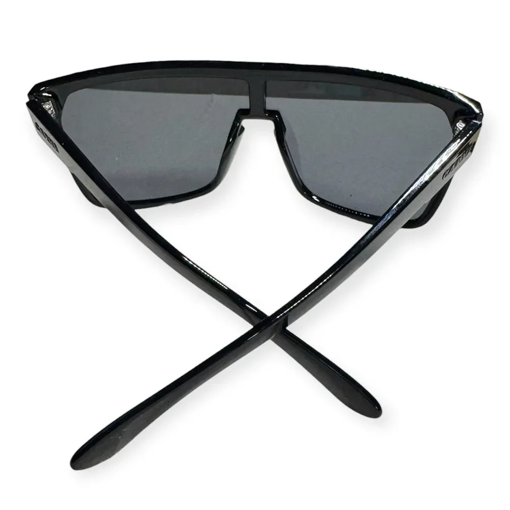 Carve La‎ Ropa Polarized Sunglasses Black Gloss Oversized Shield Frames